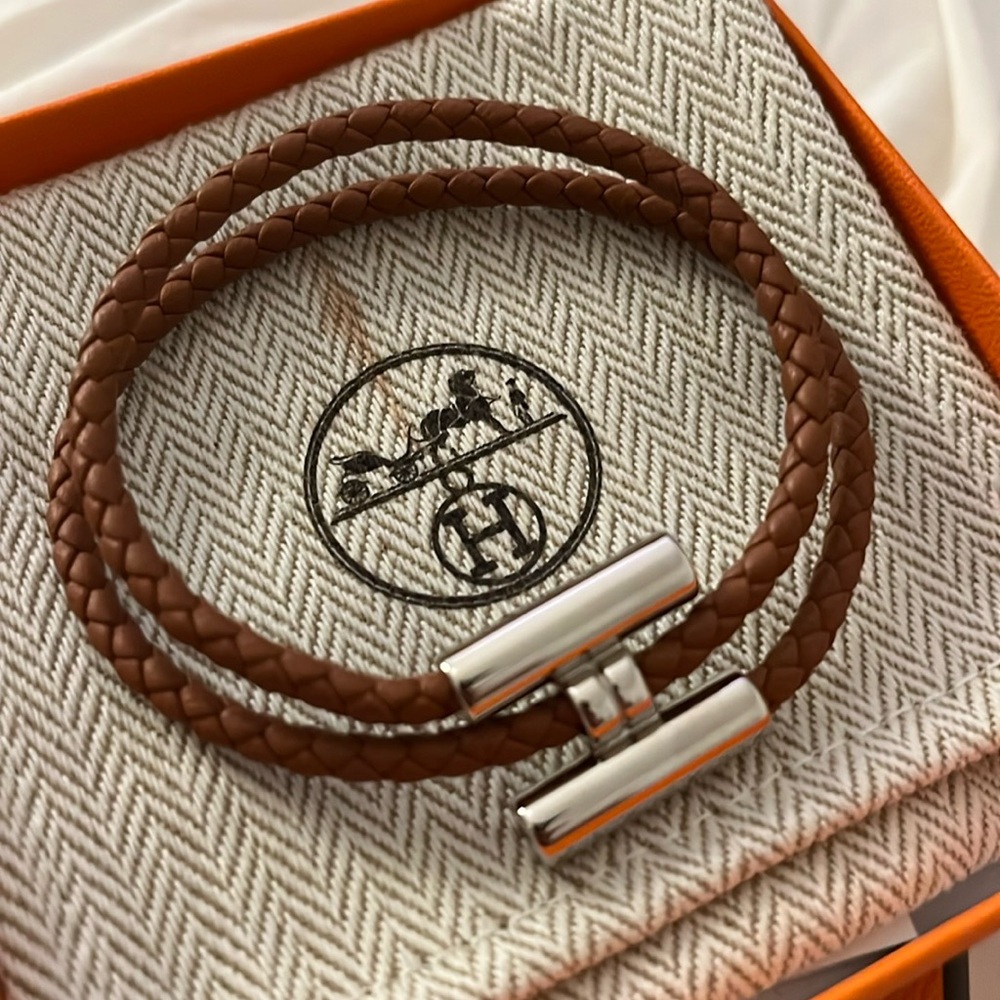 Hermes Tournis Tresse Bracelet